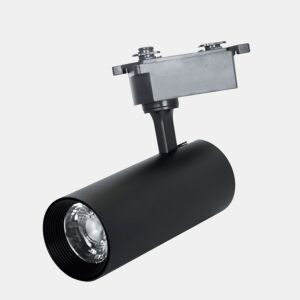 projector para carril de alumínio preto color line pro series x2 9cm