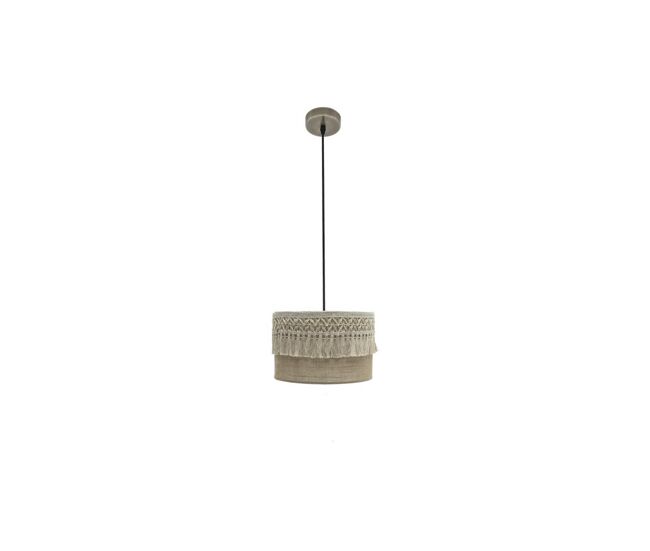 Colgante textil color beige serie ekaterina 30cm