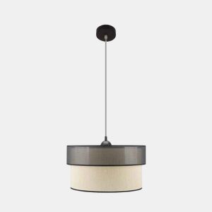 pendente têxtil dourado série felix 40cm