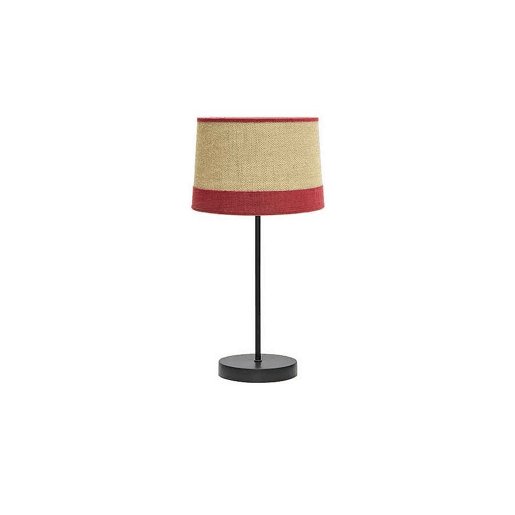 candeeiro de mesa metálico cor preta série tietar 22cm