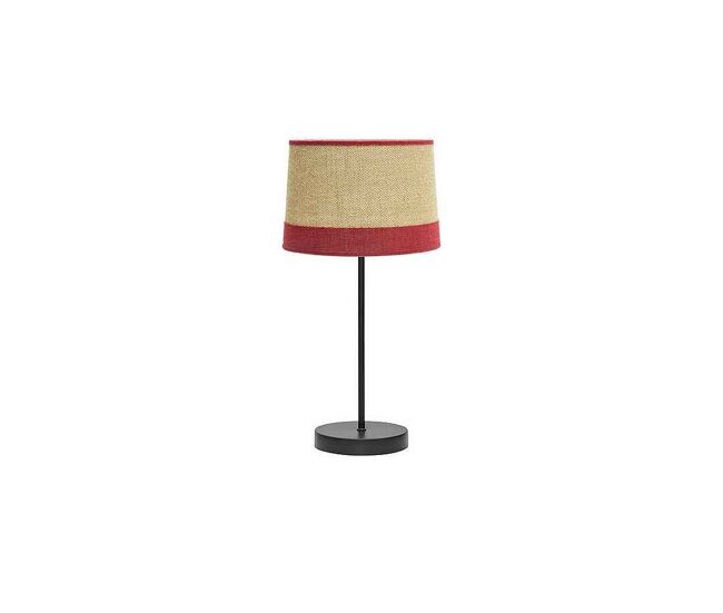 Lampara sobremesa metal color negro serie tietar 22cm