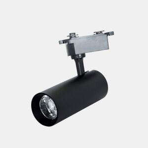 projectores de alumínio para carris black color line pro series x2 7,4cm