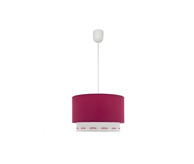 Lampara sobremesa metal color rosa serie trazos 30cm