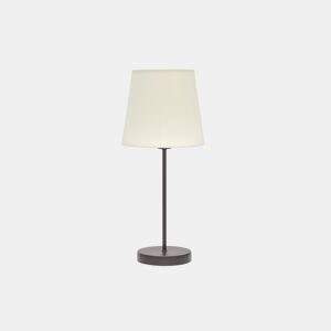 candeeiro de mesa metálico cor castanha série maldãvas 20cm