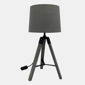 candeeiro de mesa metal cinzento série julen 24cm
