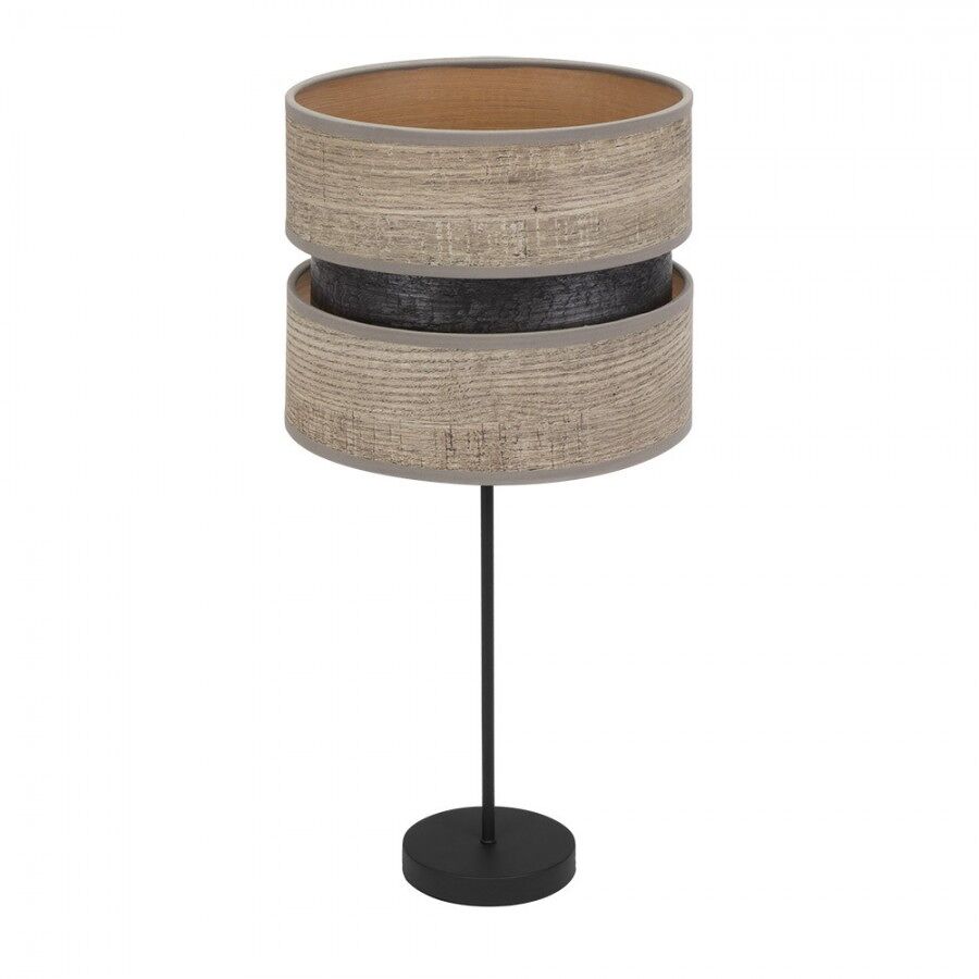 Lampara sobremesa metal color negro serie colet 30cm
