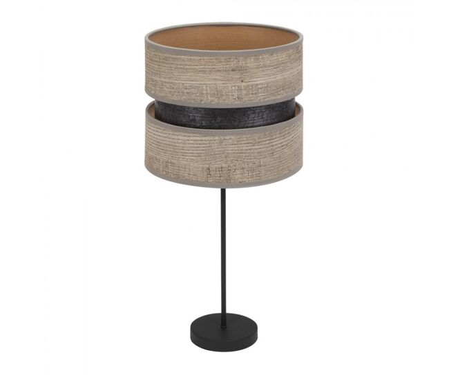 Lampara sobremesa metal color negro serie colet 30cm