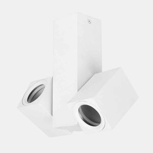 projector de alumínio branco série nerja 19cm