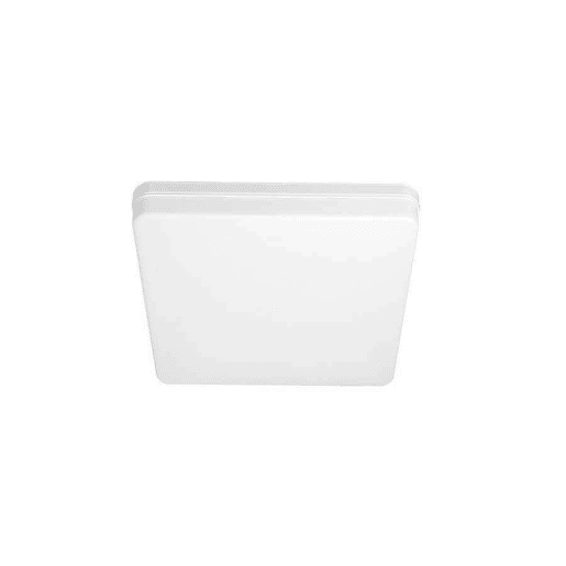 candeeiro de tecto LED em policarbonato cor branca série futuro 18cm