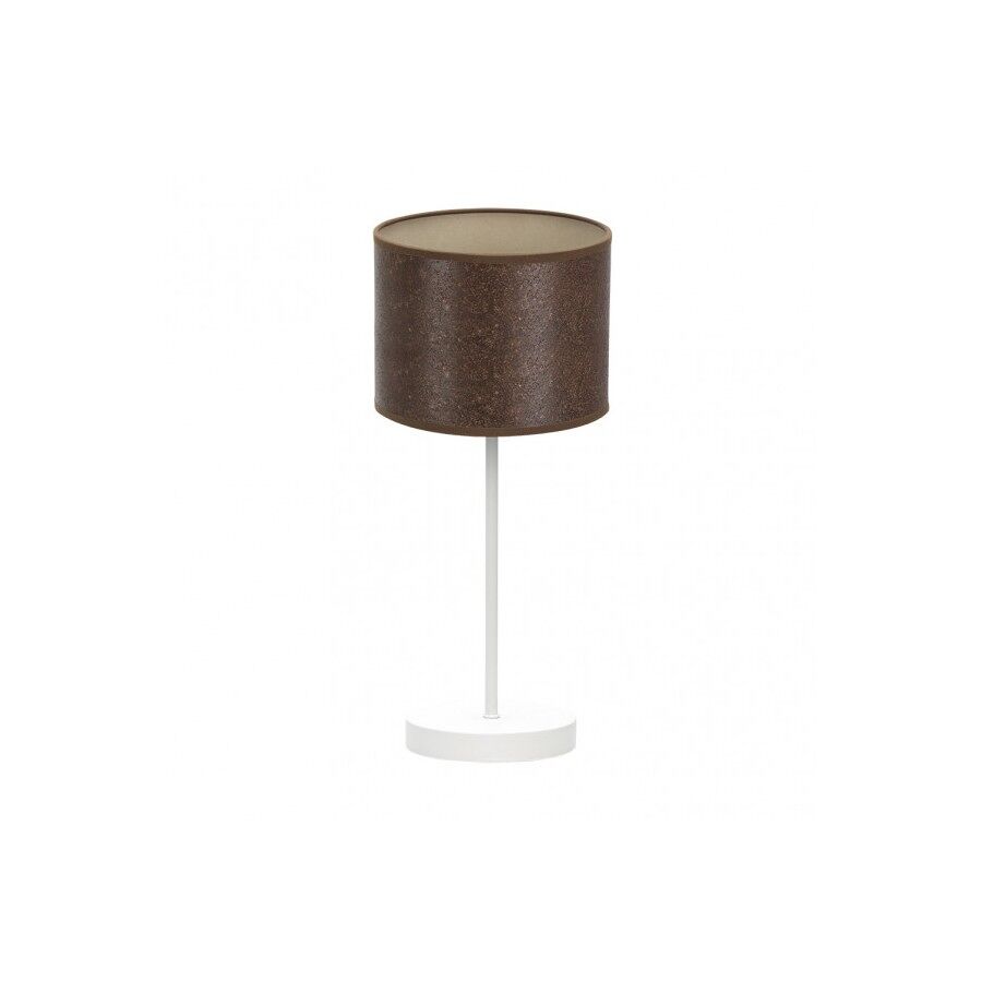 Lampara sobremesa metal color blanco serie jerte 17cm