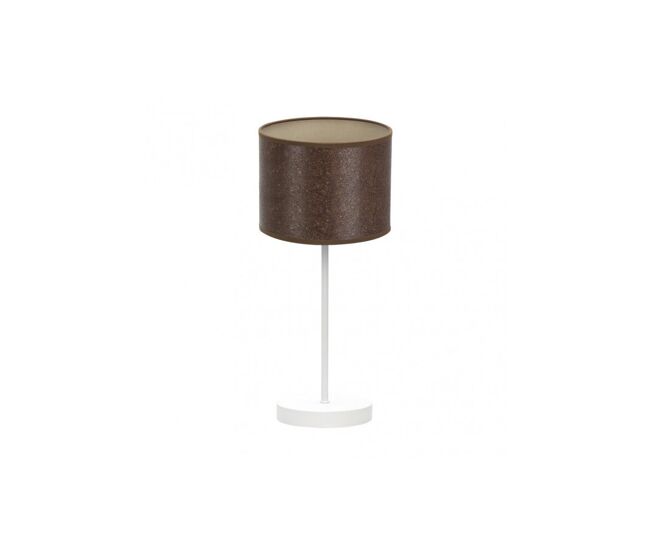 Lampara sobremesa metal color blanco serie jerte 17cm