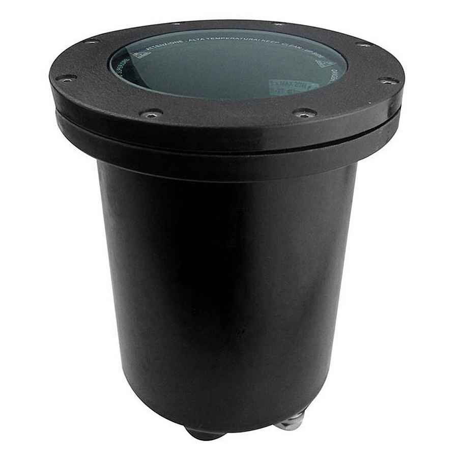 Empotrable suelo acrilico color negro serie tidian 17.2cm