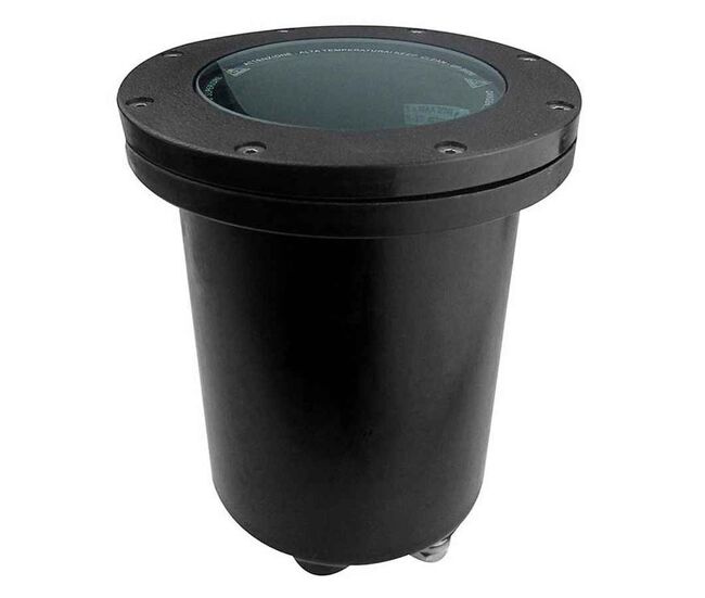 Empotrable suelo acrilico color negro serie tidian 17.2cm
