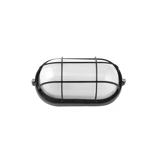candeeiro de parede para exterior em alumínio preto série apus 27,5cm