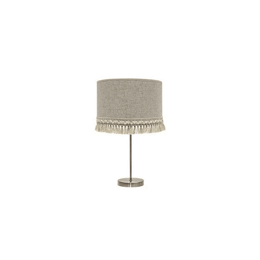 candeeiro de mesa em metal dourado série vera 30cm