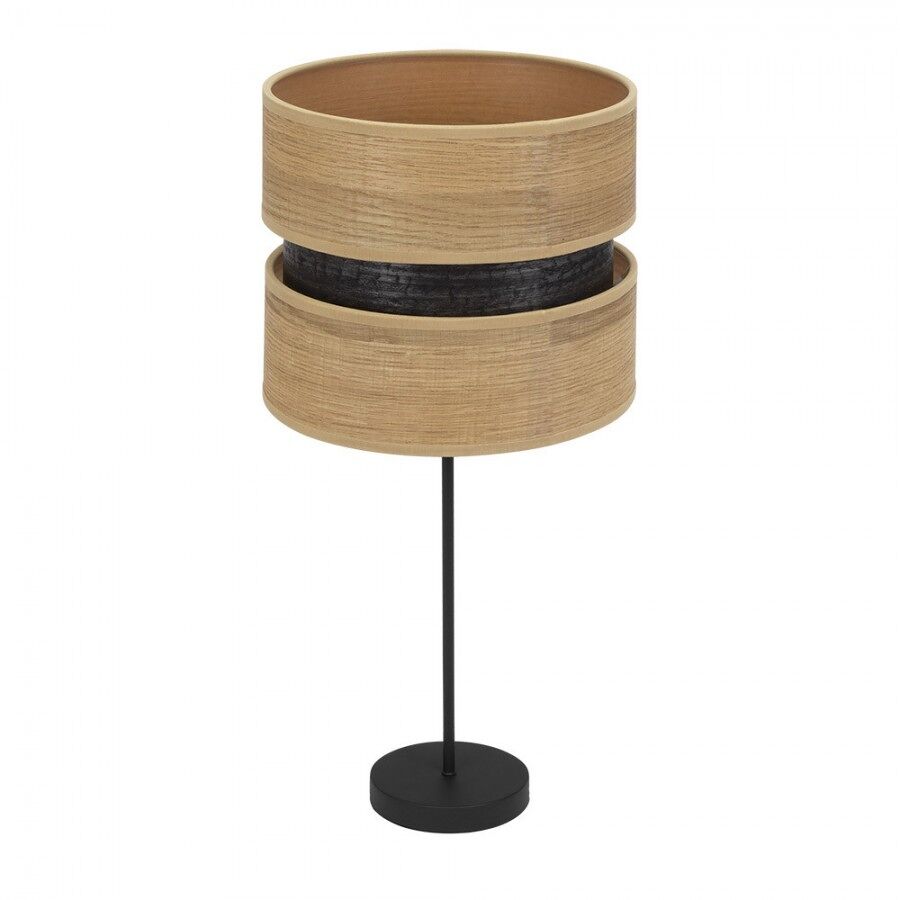 Lampara sobremesa metal color negro serie colet 30cm