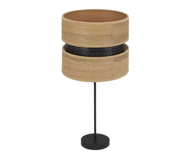 Lampara sobremesa metal color negro serie colet 30cm