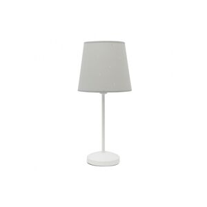candeeiro de mesa metal cinzento cor consciência série 20cm