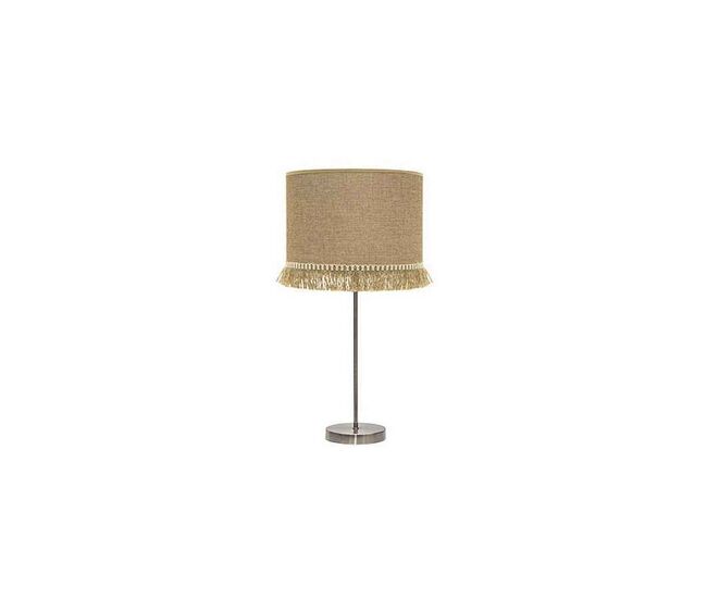 Lampara sobremesa metal color dorado serie sibila 30cm