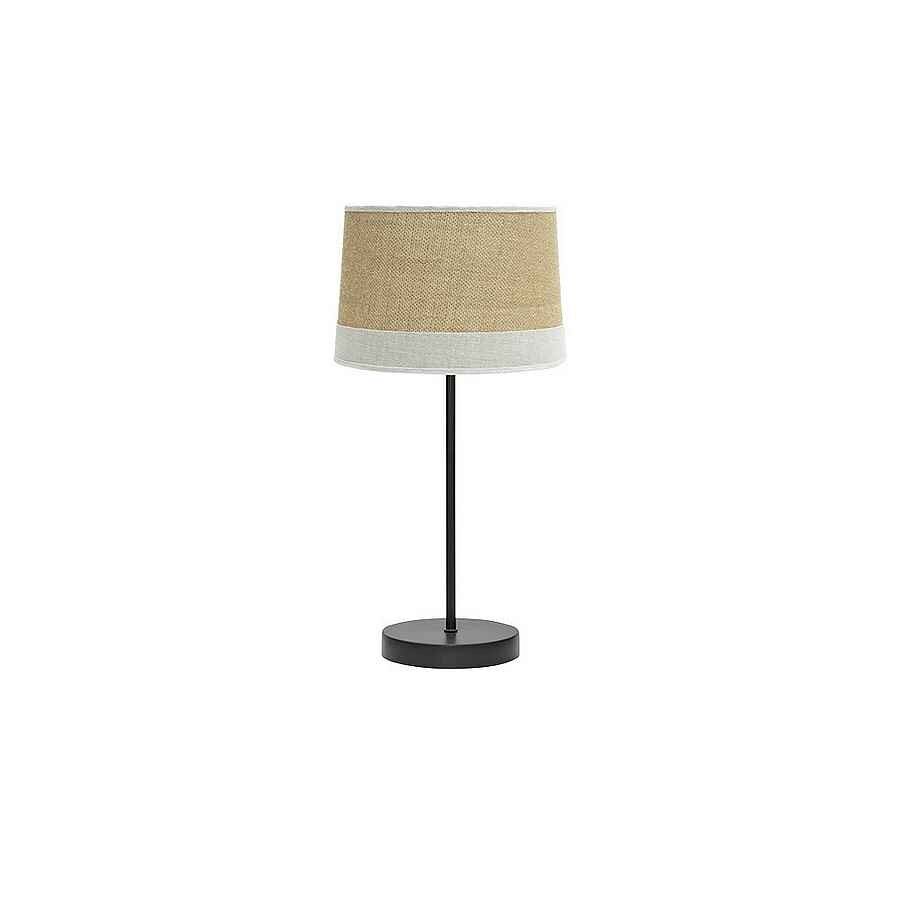 Lampara sobremesa metal color blanco serie tietar 22cm