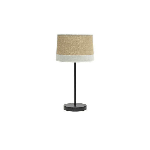 candeeiro de mesa em metal de cor branca série tietar 22cm
