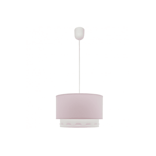 candeeiro de mesa metálico rosa série trazos 30cm
