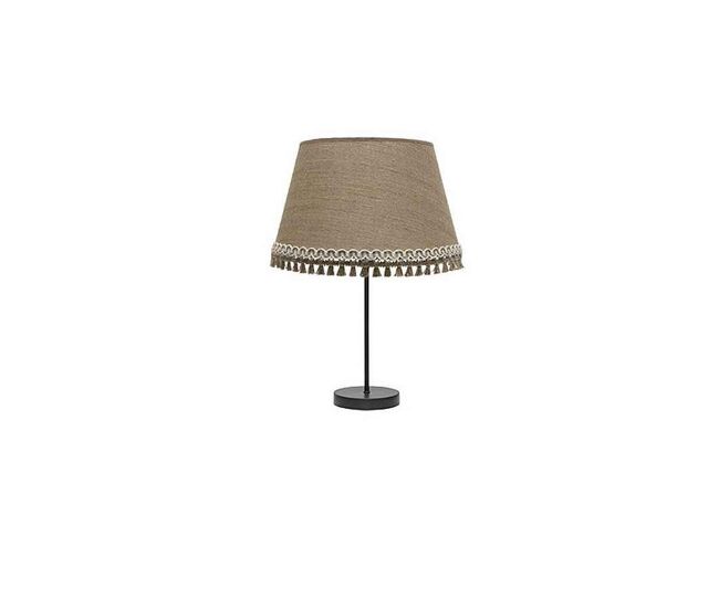 Lampara sobremesa metal color negro serie ada 35cm
