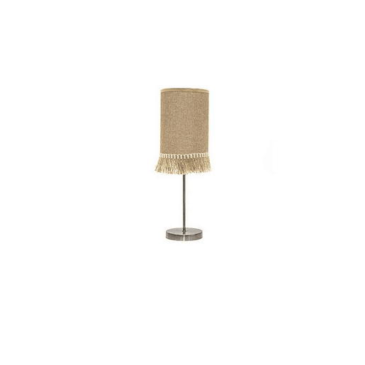 candeeiro de mesa em metal dourado série sibila 15cm