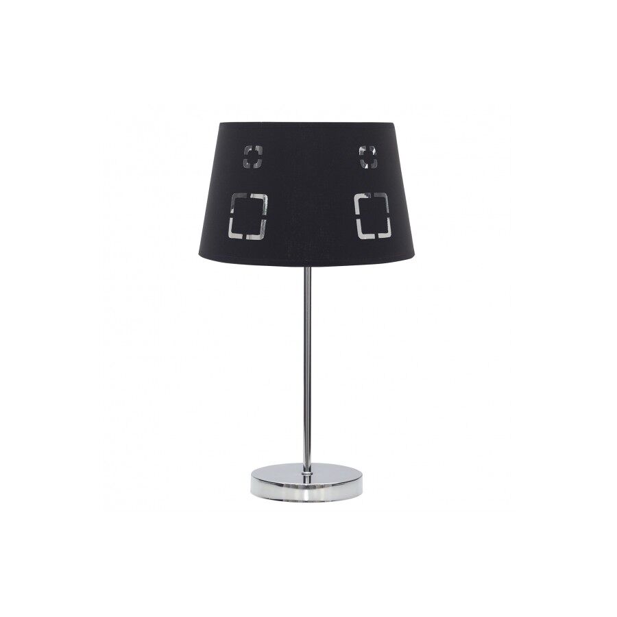 Lampara sobremesa metal color negro serie celaya 25cm