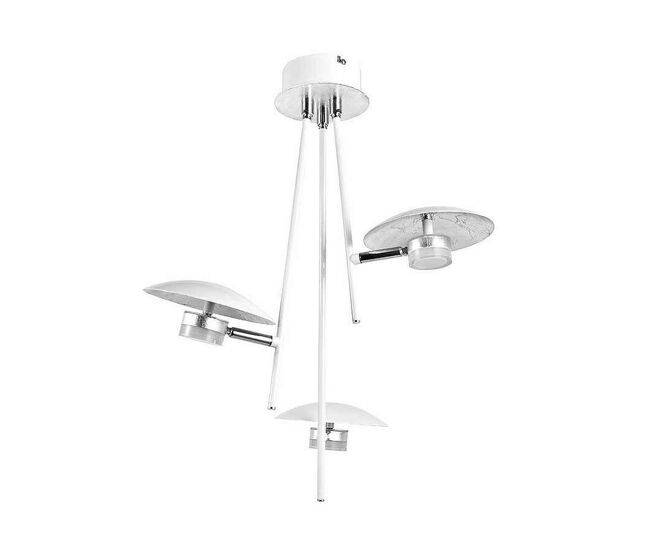 Lampara de techo metal color blanco serie ciudad del cabo 39cm