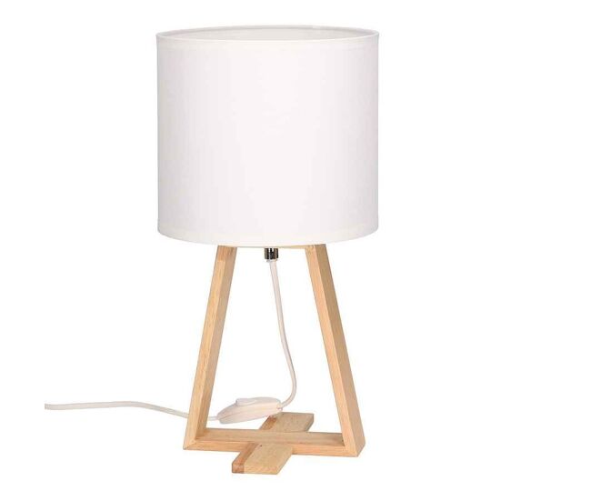 Sobremesa metal color blanco serie nuts 18.5cm