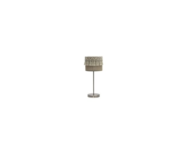 Sobremesa textil color beige serie ekaterina 17cm