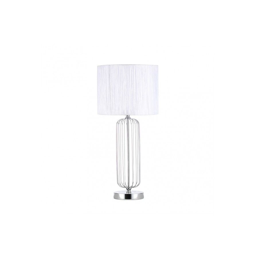 Lampara sobremesa metal color cromo serie mansonia 30cm