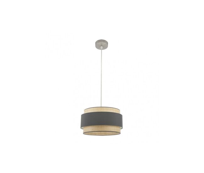Colgante metal color niquel serie kandy 40cm