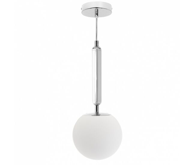 Lampara de techo metal color cromo serie aimee 15cm