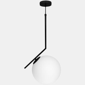 pendente de metal cor preta série aimee 44cm