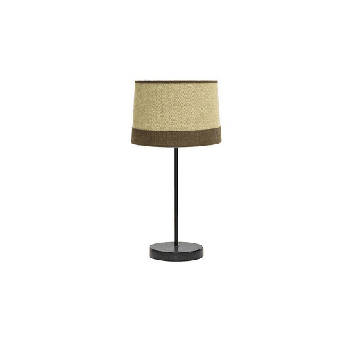 candeeiro de mesa em metal cor castanha série tietar 22cm