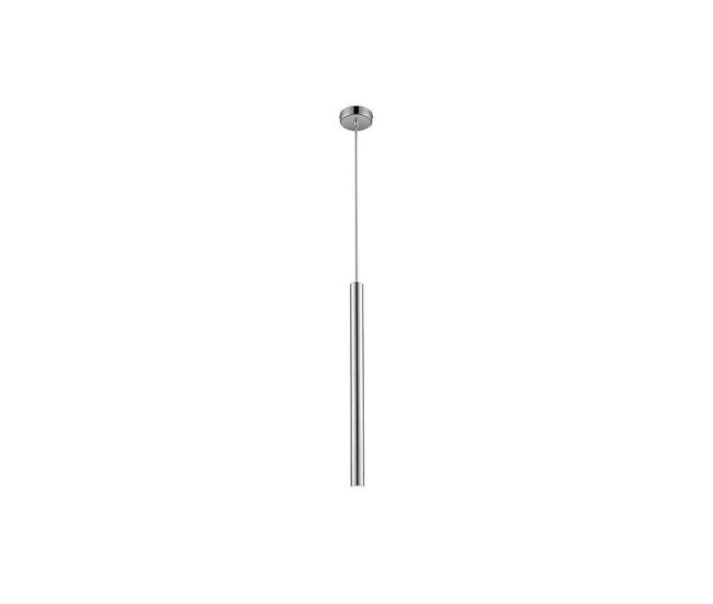 Lampara de techo metal color cromo serie varas 8cm