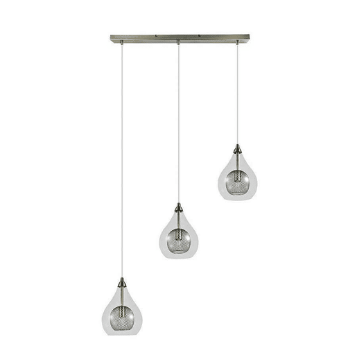 candeeiro de tecto em metal dourado série lhasa 65cm
