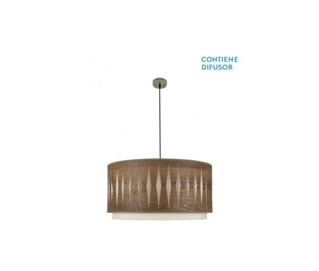 Colgante metal color dorado serie alexandra 60cm