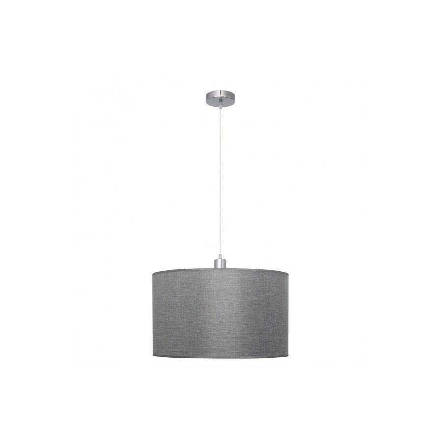 Lampara de techo metal color plata serie axel 40cm