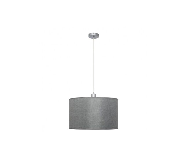 Lampara de techo metal color plata serie axel 40cm