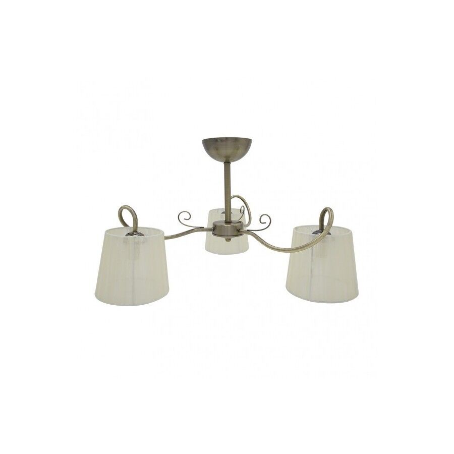 Lampara de techo metal color dorado serie cuzco 60cm