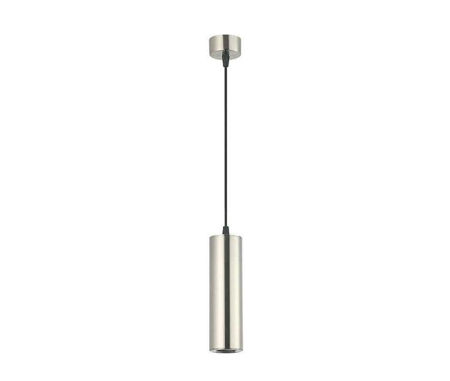 Colgante aluminio color niquel serie drach 6cm