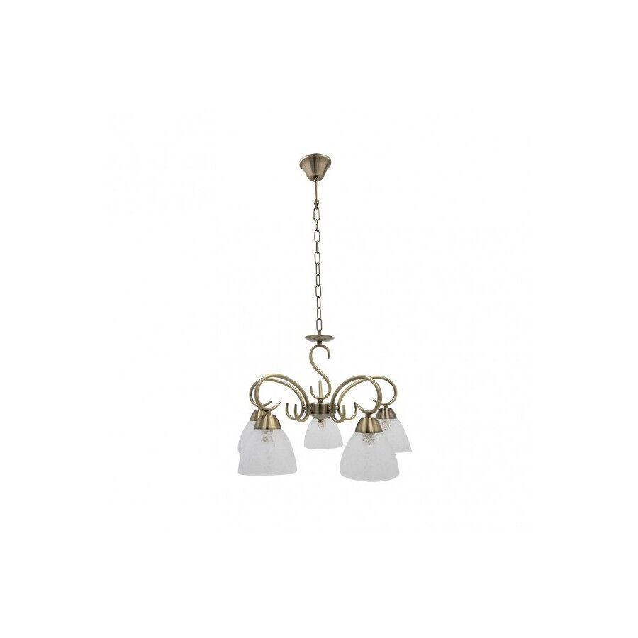 Lampara de techo metal color dorado serie jaipur 46cm