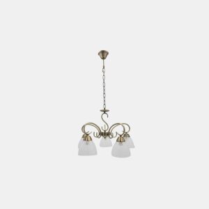 candeeiro de tecto em metal dourado série jaipur 46cm