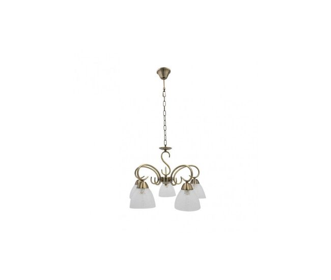 Lampara de techo metal color dorado serie jaipur 46cm