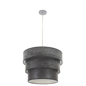 pendente em metal cromado série smile 50cm