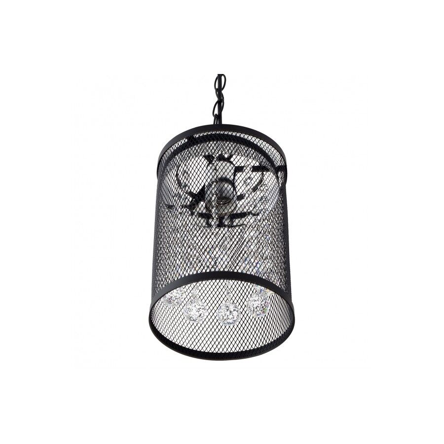 Lampara de techo metal color negro serie davy 18cm