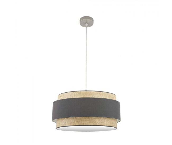 Colgante fibras naturales color beige serie kandy 60cm